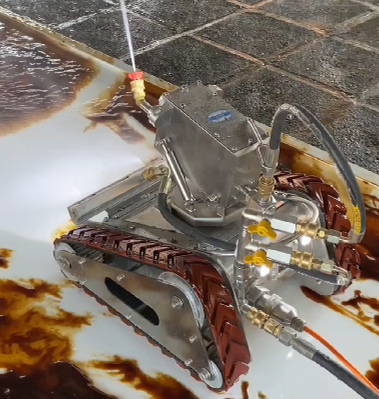 S6 tank cleaning machine in oil environment.png S6 tank cleaning machine in oil environment.png