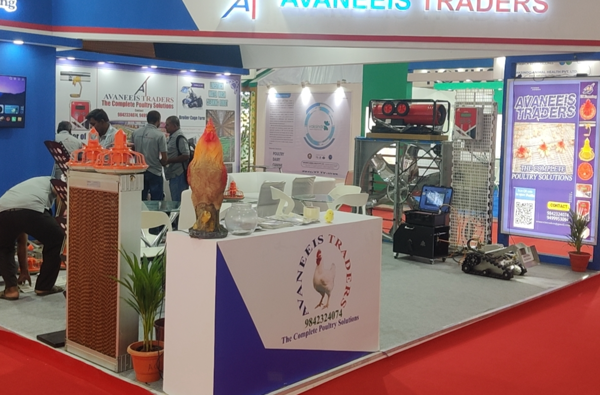 RJ-BOT’s X6 Manure Cleaning Robot Steals the Spotlight at Poultry India Expo 2025 in Hyderabad