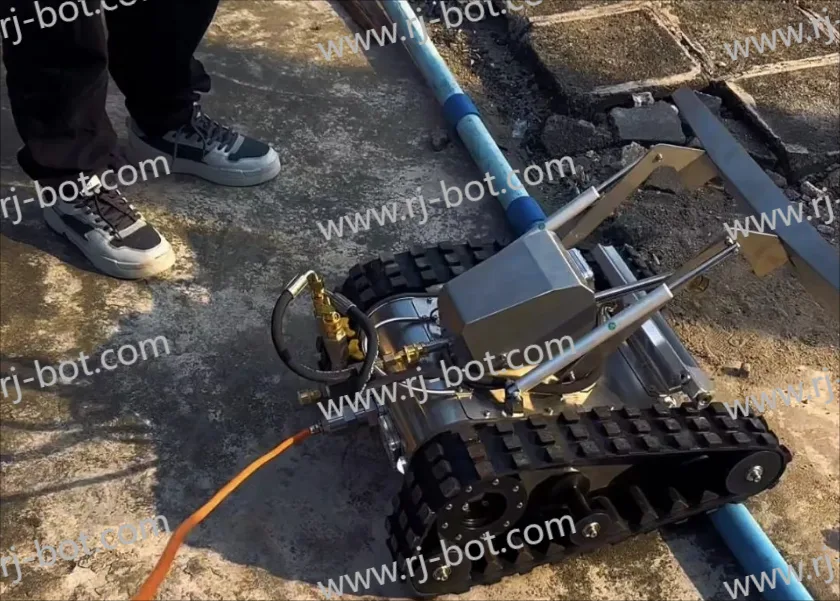 roadside trench drain adjustable water jets