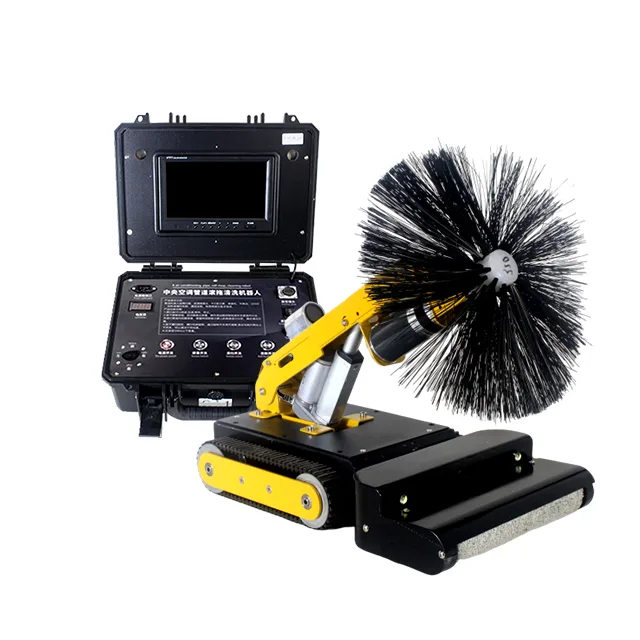 Q40 Air duct cleaning robot with roller brush