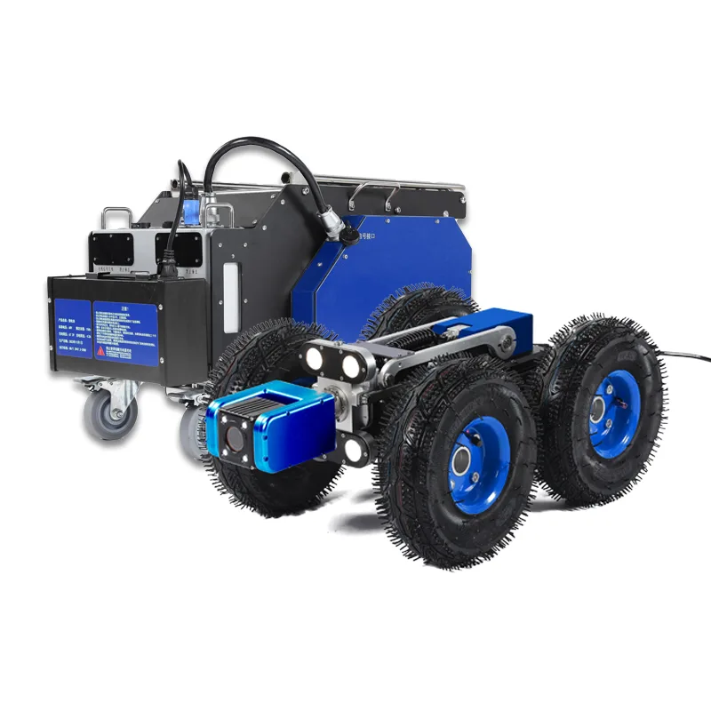 K22 robotic pipeline crawler with inspection camera