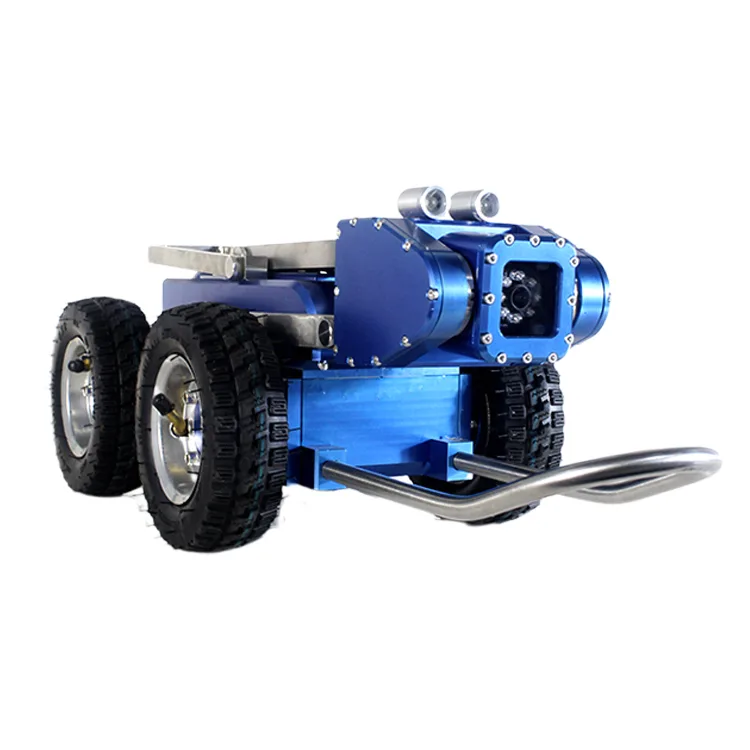 K18 robotic pipeline crawler with inspection camera